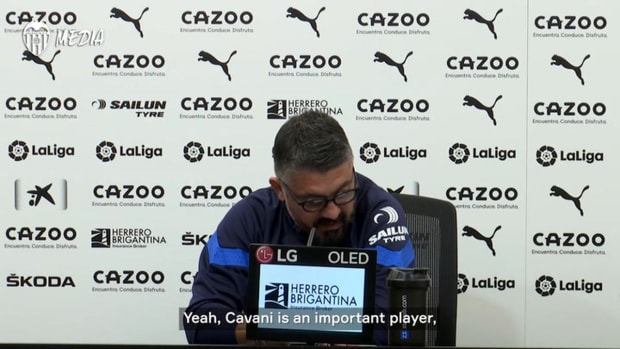 Gattuso adresses Cavani's injury: 'We can learn to live without him'